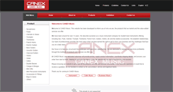 Desktop Screenshot of canexmusic.com